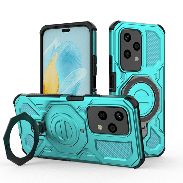 Funda FOXDOCK para Honor 200 Lite 5G , magnética, ligera, soporte 360°, antigolpes