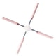 thumbnail image 3 of Yoga Stick Lung Opener Para Embellecer El Moldeado Del Cuerpo Rosa, 3 of 5