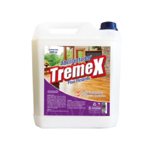 Tremex Abrillantador Para Piso Flotante 5 Litros | Protector Y Realzador De Brillo