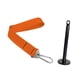 thumbnail image 3 of Correa De Entrenamiento De Pulseada Para Máquina De Cable, Accesorio De Entrenamiento De Fuerza, Color Naranja, 3 of 5
