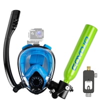 Combinación De Tanque De Buceo Y Máscara De Esnórquel Goyojo Lung Tank
