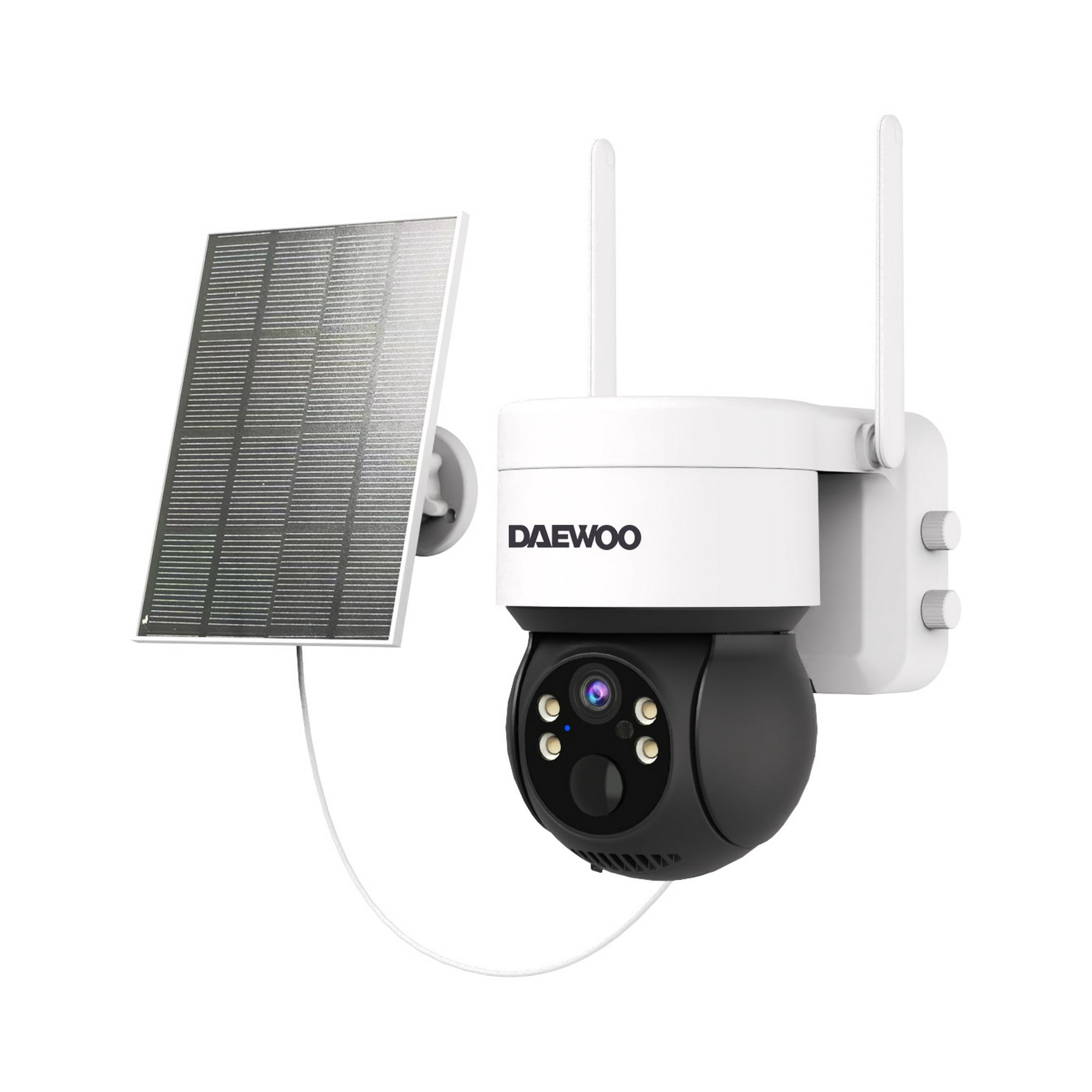 Camara Ip Seguridad Exterior C/panel Solar Daewoo Di-sc43s Color Blanco