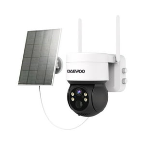 Camara Ip Seguridad Exterior C/Panel Solar Daewoo Di-Sc43S Color Blanco
