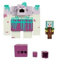 Figura De Acción Mattel Minecraft Legends Devourer Con Limo
