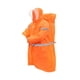thumbnail image 3 of Mochila Impermeable Con Capucha Poncho De Lluvia Duradero Para Hombres Mujeres Adultos Camping XL, 3 of 5