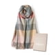 thumbnail image 2 of Bufanda Para Mujer Lana Y Cachemir Estilo Invierno Lila, 2 of 8