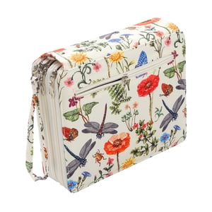 Bothyi - Portalápices Con 120 Ranuras, Organizador De Bolígrafos De 3 Capas Para Oficina, Viajes, Escuela, Blanco