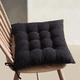 thumbnail image 5 of Xiao Hua Cojín Delgado para Silla de Comedor Marrón Oscuro - 1 Pieza, Cojín Fijo con Correa Acolchada Que Reduce la Presión, Cojín Antideslizante para Silla de Comedor para Sala de Estar Silla de, 5 of 5