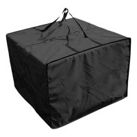 Bothyi - Bolsa De Almacenamiento Para Cojines, Bolsa Protectora, Tela Oxford Duradera Para Decoración Navideña, Color Negro