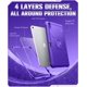 thumbnail image 4 of Funda MoKo para iPad A16 de 11ª y 10ª generación, 11 pulgadas, a prueba de golpes, color morado, 4 of 8