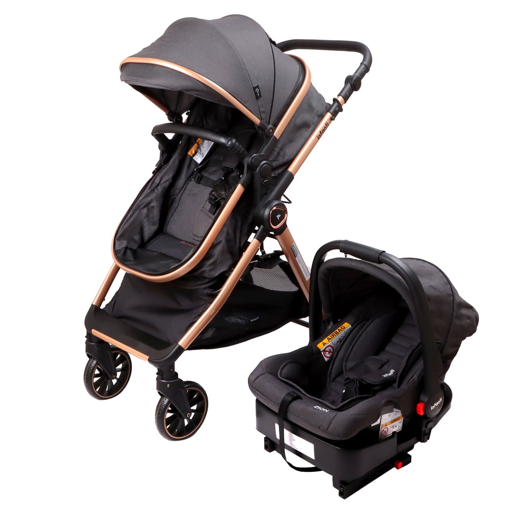 Coches Travel System Romanzo X1-d Negro Bronce Infanti