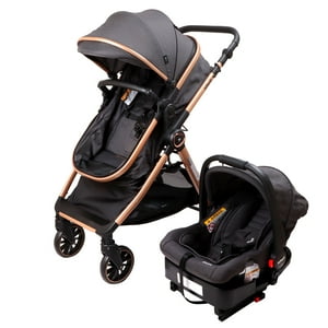 Coches Travel System Romanzo X1-D Negro Bronce Infanti