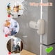 thumbnail image 3 of Cerradura de seguridad infantil para refrigerador EUDEMON, 25 mm, gris, 3 of 8