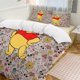 thumbnail image 1 of Valentine's Day Winnie The Pooh Comforter Set Soft 3 Pcs Twin Bedding Sets Thicken for All Season, 1 of 5