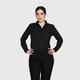 thumbnail image 4 of Blusa Oxford B/Pegado Guardia M/L negro M, 4 of 4