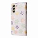 thumbnail image 5 of FOXDOCK Funda Tipo Cartera Floral para Samsung Galaxy S21 FE 5G ,Funda con Tapa de Cuero PU, Protección Antigolpes con Ranuras para Tarjetas y Soporte, 5 of 5