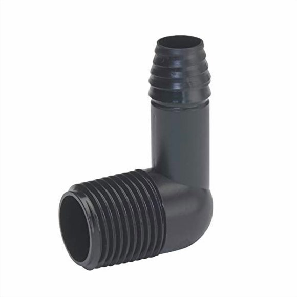 Elbow B&K 169-528 púa de 1/2 pulgada x poliéster MPT de 1/2 pulgada