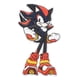 thumbnail image 1 of Parche de tela con apliques de Sonic The Hedgehog Shadow de 10 cm de altura, 1 of 1