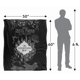thumbnail image 5 of Manta LOGOVISION 127 cm Mapa en blanco y negro – Harry Potter, 5 of 8