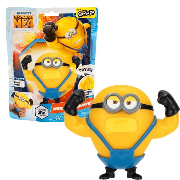 Mi Villano Favorito Figura Strech Mega Minion Dave amarillo