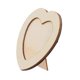 thumbnail image 3 of Marco De Fotos De Corazón De Amor De Madera, Marco De Fotos DIY, Arte Artesanal, 3 of 3