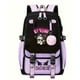 thumbnail image 1 of MINISO Kuromi Students Schoolbag Junior High School Female Large-capacity Casual Backpack Primary School Backpack, 1 of 3
