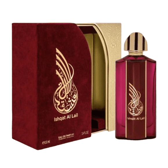 Perfume Ishqat Al Lail Fragance World Unisex Edp 100 Ml