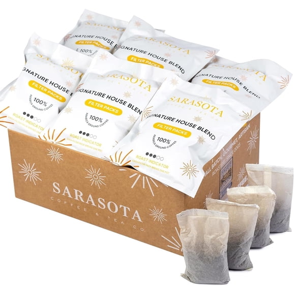 Paquetes de Filtros de Café Sarasota Breakfast Blend 40 Unidades 57g