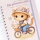thumbnail image 2 of Cuaderno Pediátrico Nafiba - Gatita y flores, 2 of 9