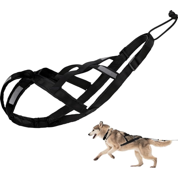 Arnés de tiro para perro KH866 talla mediana reflectante X-back