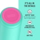 thumbnail image 4 of Botella de agua THERMOS 568 ml con pajilla abatible color turquesa, 4 of 7