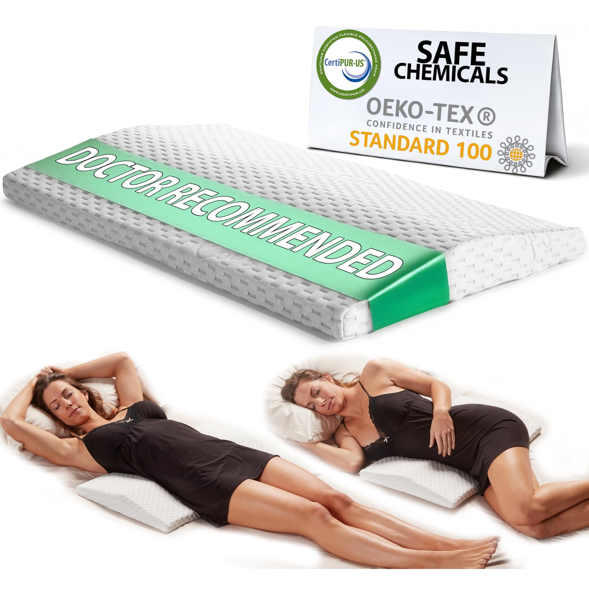 Almohada De Soporte Lumbar Comfilife De Espuma Viscoelástica Para Dormir