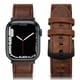 thumbnail image 1 of Correa de reloj EDIMENS compatible con piel Apple Watch de 45 mm/42 mm, 1 of 8