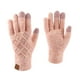 thumbnail image 1 of Guantes de invierno Star para mujer, cálidos guantes de punto con pantalla táctil para niñas., 1 of 5