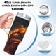 thumbnail image 5 of Flash Man Vaso aislado de acero inoxidable con asa, diseño temático, regalo para familia, amigos y fans; incluye pajita y encaja en el portavasos estándar, 40 oz, 5 of 6