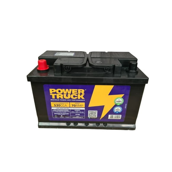 Bateria 70 Amp 530 CCA Borne Estandar