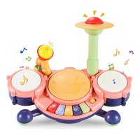 Genérico - Juguete Juego Forma Cangrejo Bateria Musical Bebes Lau