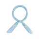 thumbnail image 1 of INSPIRE CHIC Pañuelo de lunares de los años 50 para mujer, pañuelo cuadrado retro de satén sedoso de 27.6", envoltura para la cabeza, bandanas, bufandas para el cuello, puntos azules, 1 of 6