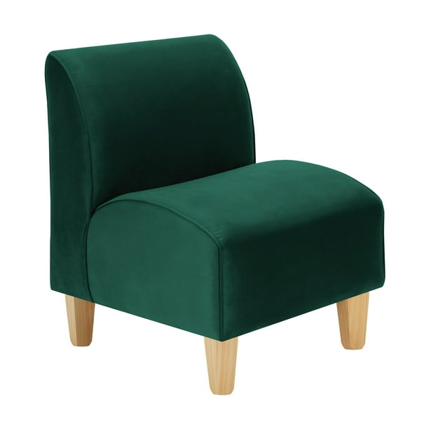 Poltrona Soft 1C Felpa 05 Verde Botella