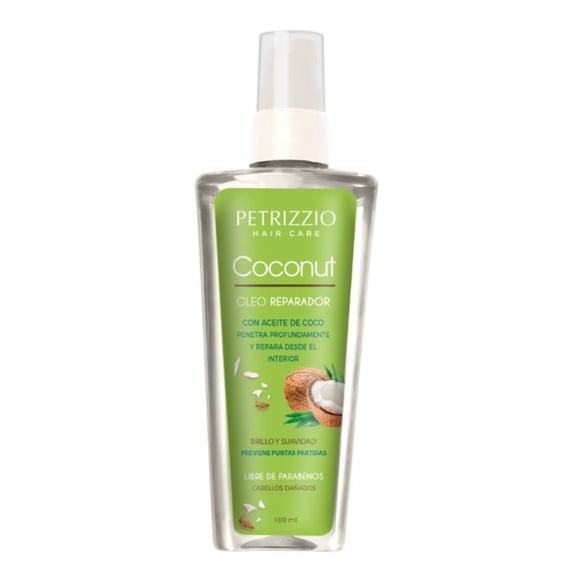 Aceite Capilar Petrizzio Coco Óleo Reparador, 100 ml