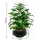 thumbnail image 2 of Planta Artificial Ewtogift 41 cm Maceta Negra con Ribete, 2 of 8