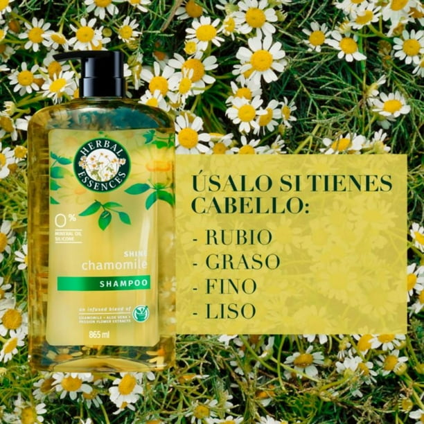 HERBAL ESSENCES SHAMPOO MANZANILLA CON VALVULA 865 ML
