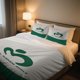 thumbnail image 1 of Green Apple Logo Duvet Cover Set Vintage Digital Print Bedding Soft and Breathable, 1 of 1