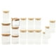 thumbnail image 1 of Set 15 Frascos Hermeticos Gourmet Vidrio Con Tapa Bambu, 1 of 3