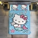 thumbnail image 1 of Mermaid Hello Kitty Comforter Twin SizeComforter Set for Kids Girls3Pcs Bedding Set Printed Comforter with 2 PillowcasesDown AlternativeSoft and Lightweight Bed Sheets, 1 of 5