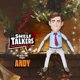 thumbnail image 2 of Estantería Talking Plush Talkers Andy 30 cm La Virgen de 40 años, 2 of 6