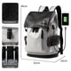 thumbnail image 1 of 2024 Lether&nbsp;Men Backpack Vintage For Teenager Laptop PC Portable Bags Designer Boys Travel Backpack Thin School Luxury Mochila, 1 of 3