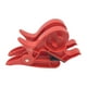 thumbnail image 3 of 2 Uds. De Soporte Para Rollo De Papel De Regalo, Dispensador De Cinta De Mesa, Organizador De Dos Abrazaderas, Rojo, 3 of 3