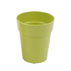 Homewell - Macetero Bambu Verde 8X8Cm