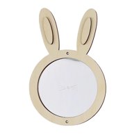 Magideal - Tablero Ocupado Para Niños Accesorios De Bricolaje Material Educación Temprana Material Didáctico Habilidades Básicas Actividades De Aprendizaje Table , Espejo Conejo